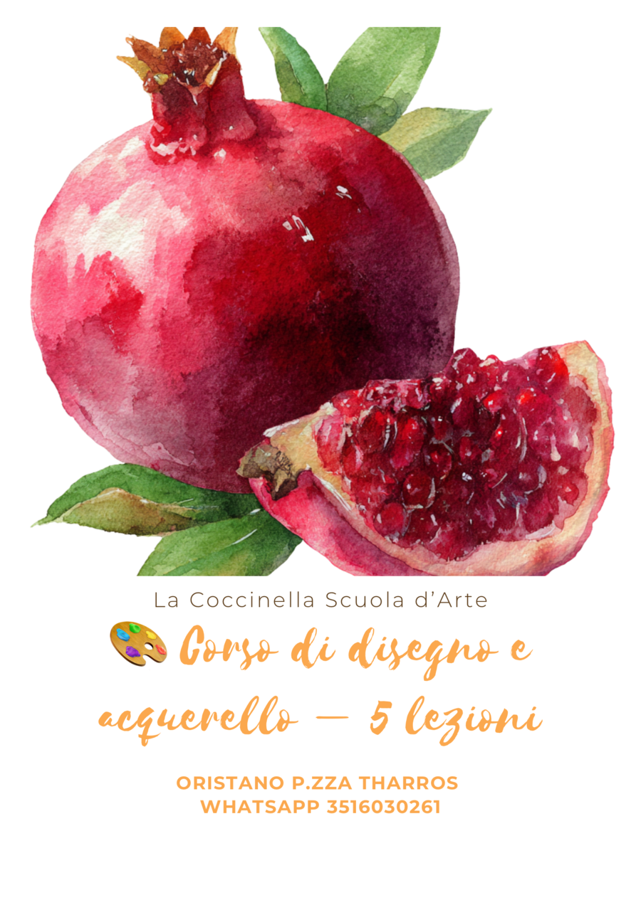 Corso di Disegno e Acquerello – Percorso in 5 Lezioni