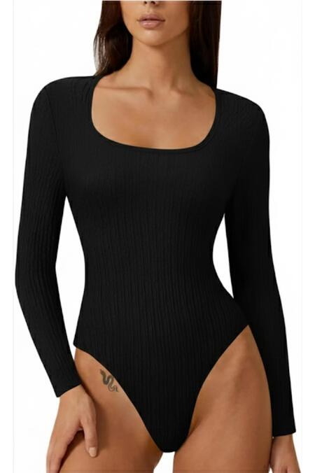 Body lana rasata costine vari colori taglia unica