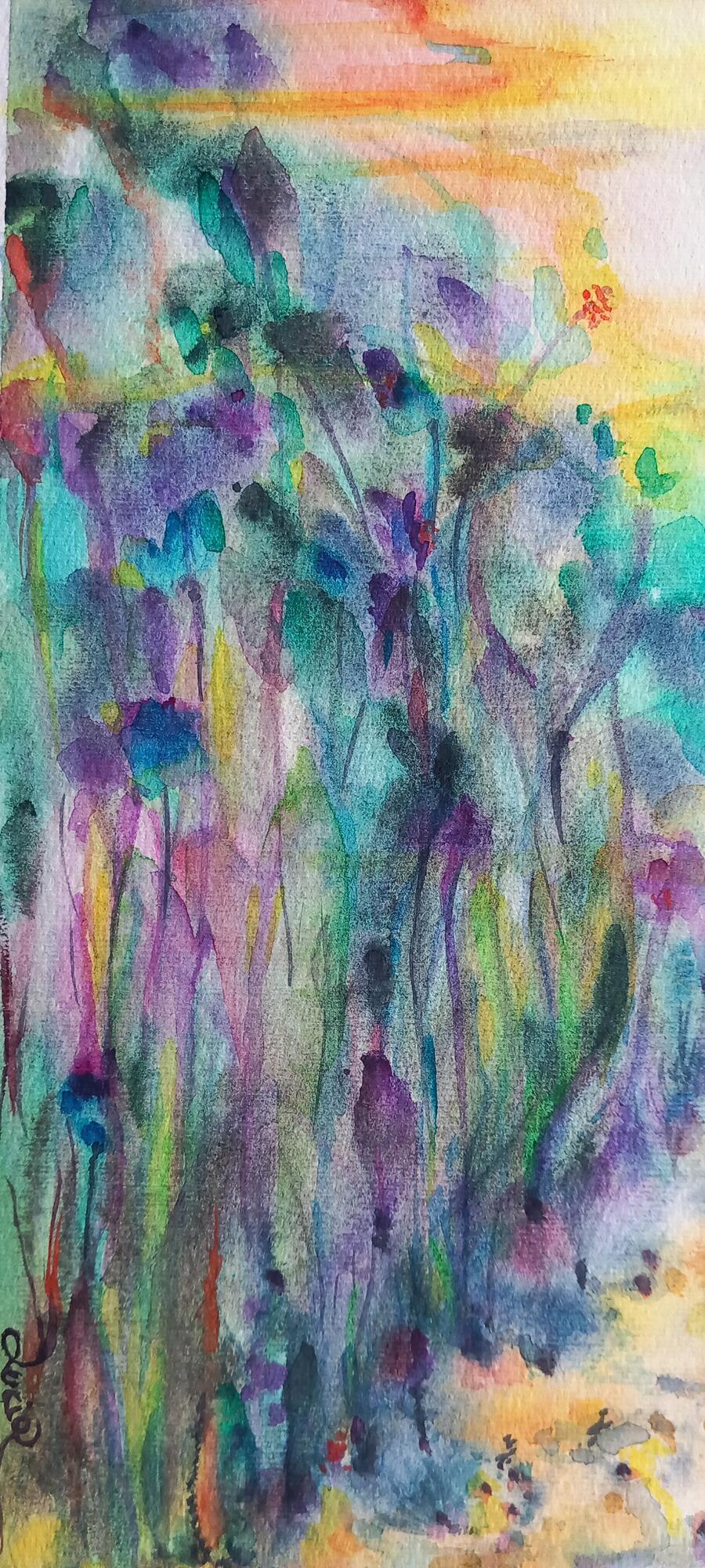 Visione di un Sentiero all'Alba