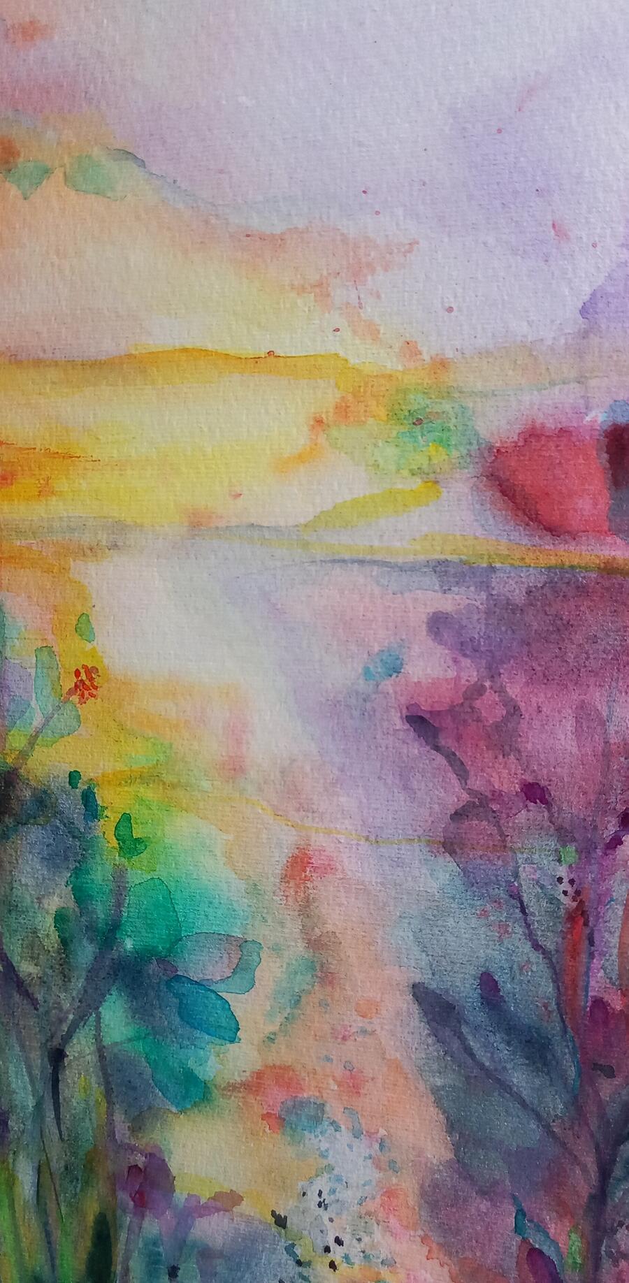 Visione di un Sentiero all'Alba