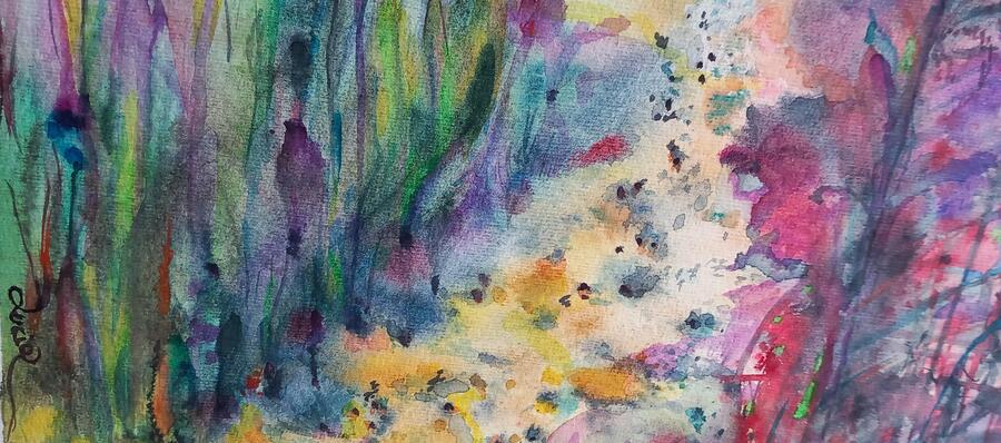 Visione di un Sentiero all'Alba