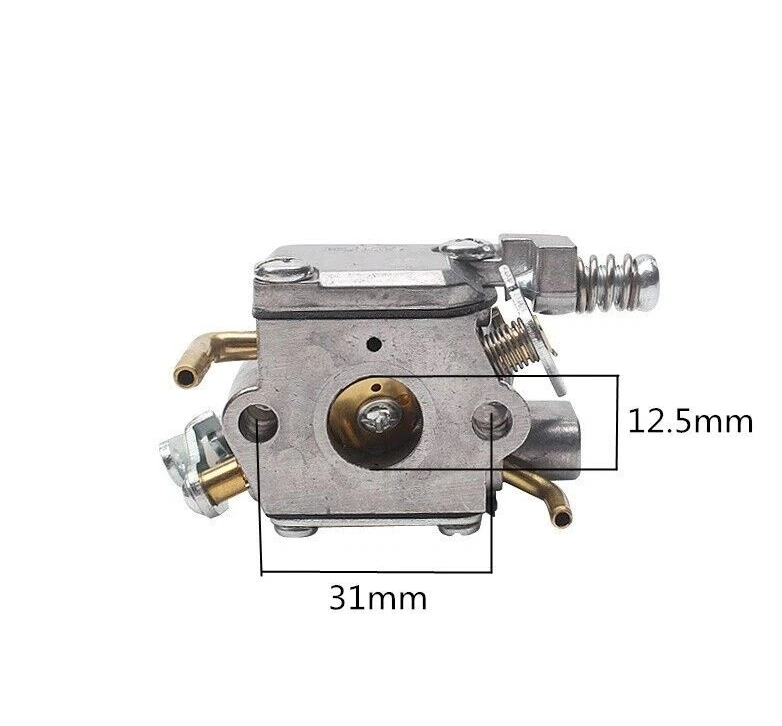 RICAMBIO CARBURATORE PER MOTOSEGA A SCOPPIO 25CC SEGA CON IMPUGNATURA SUPERIORE