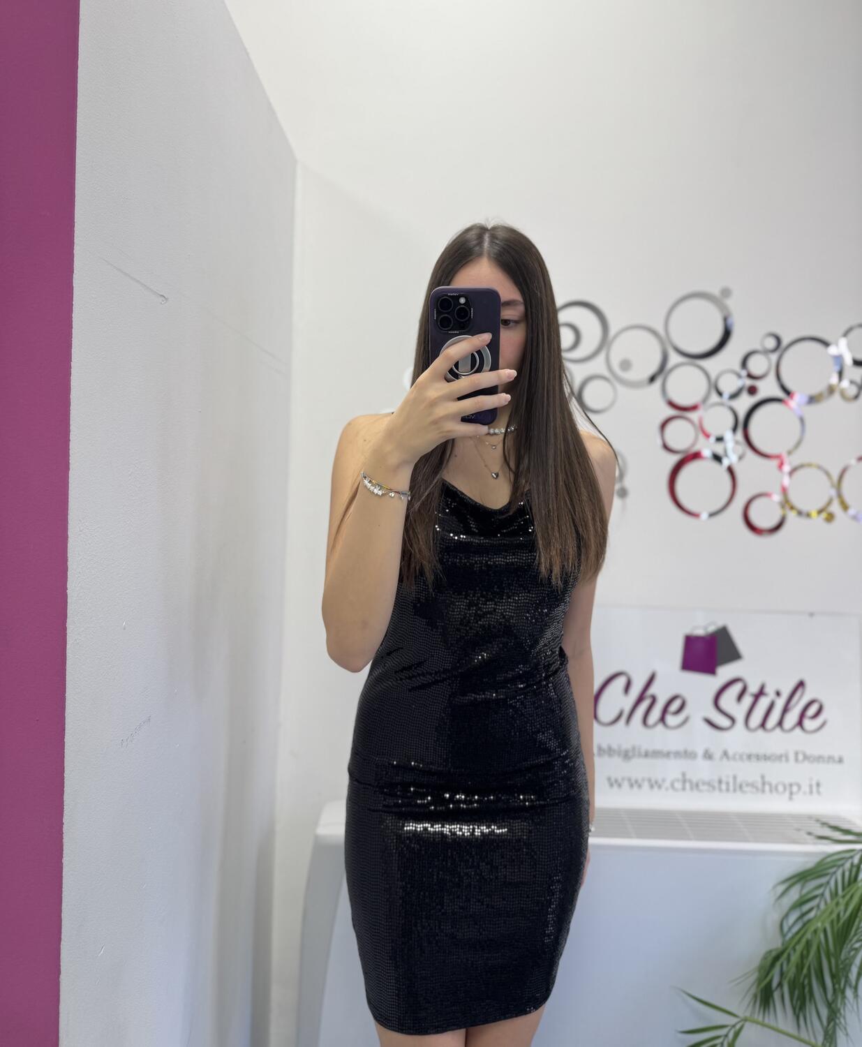 NOVITÀ Abito paillettes