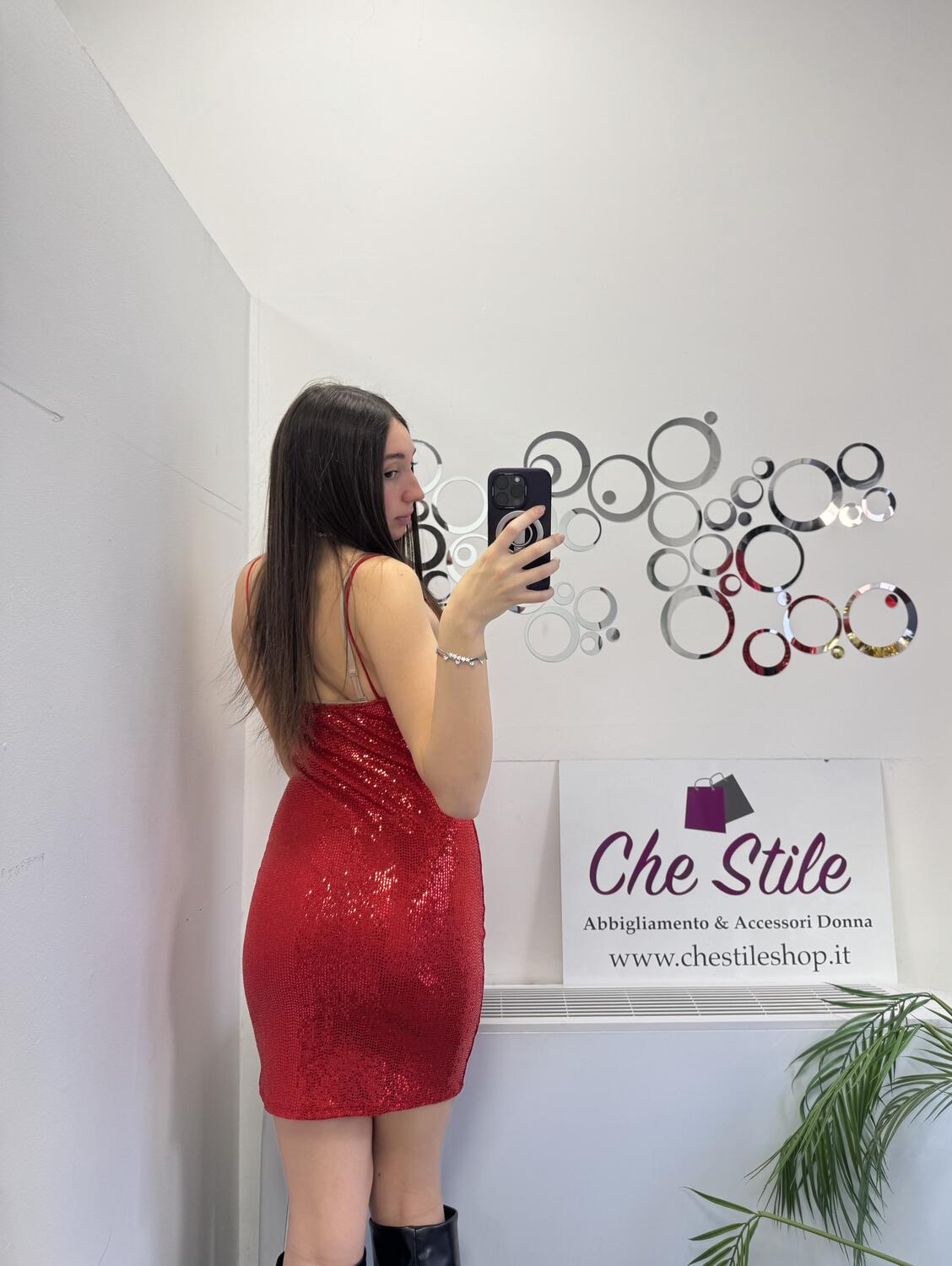 NOVITÀ Abito paillettes