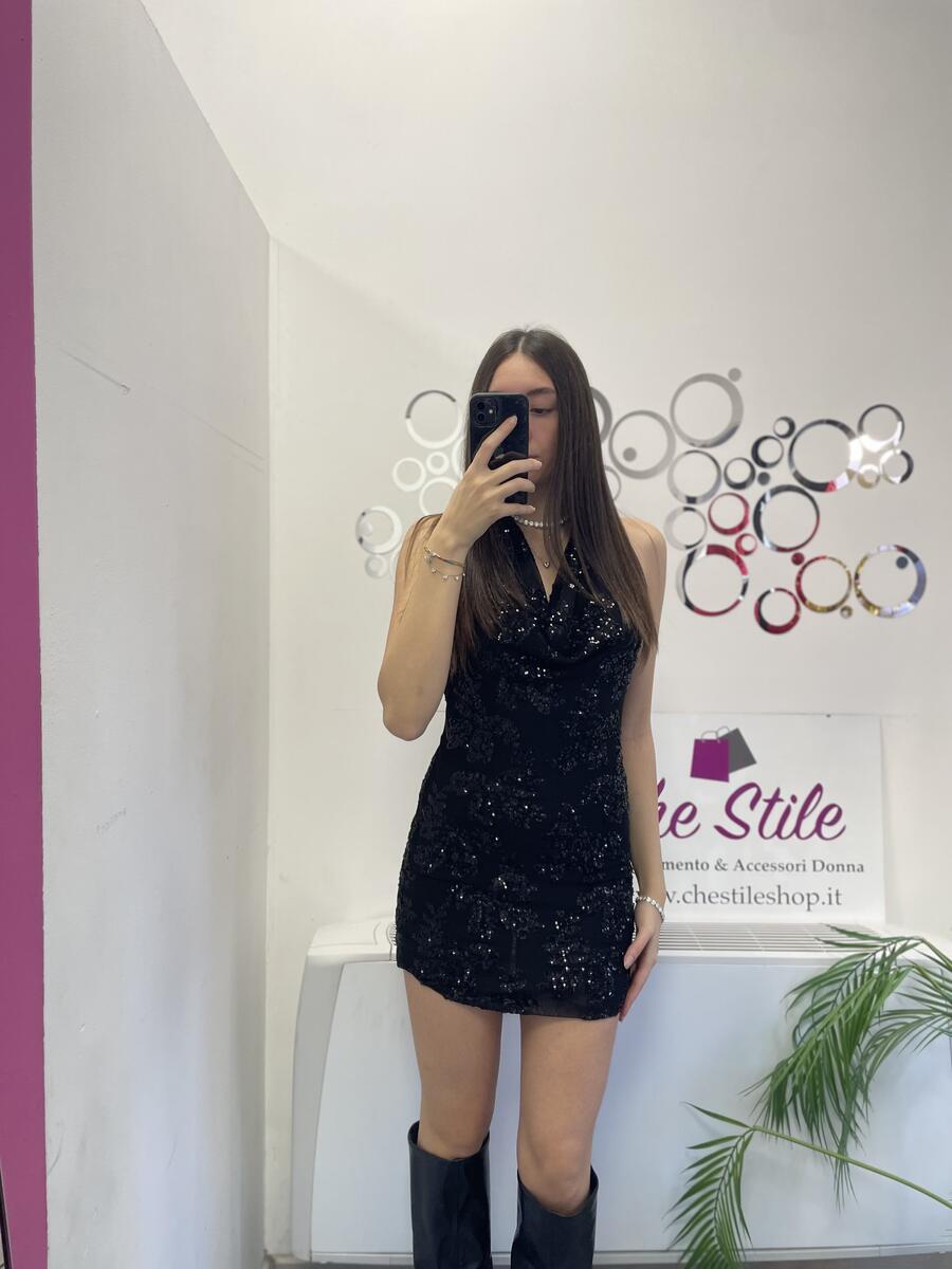 NOVITÀ Abitino fiori in paillettes