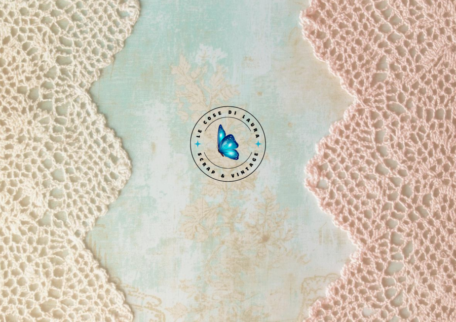 Kit digitale per Junk Journal Laces and Crochet