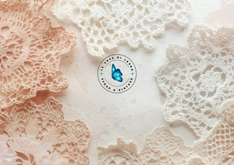 Kit digitale per Junk Journal Laces and Crochet