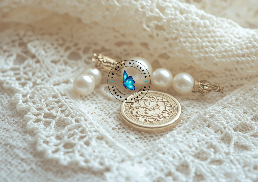 Kit digitale per Junk Journal Laces and Crochet