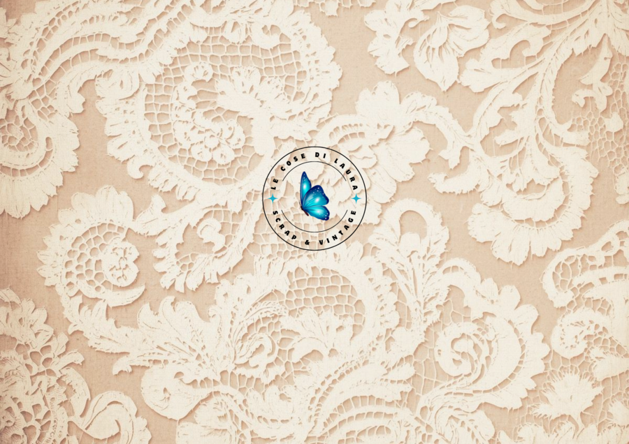 Kit digitale per Junk Journal Laces and Crochet