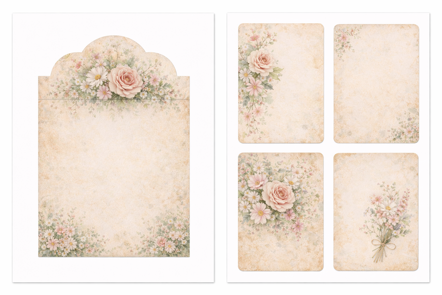 Kit digitale per Junk Journal "Botanical Dreams"