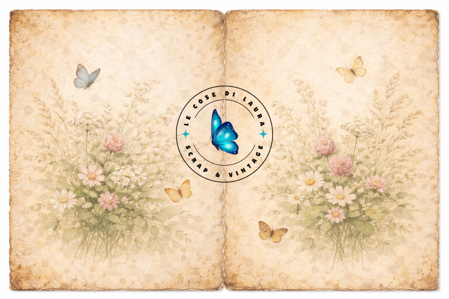 Kit digitale per Junk Journal "Botanical Dreams"