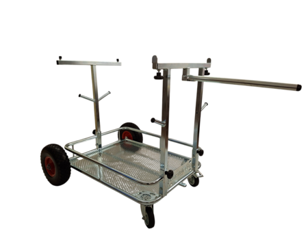 CARRELLO PADDOCK PORTAKART CROMATO KARTHOUSE