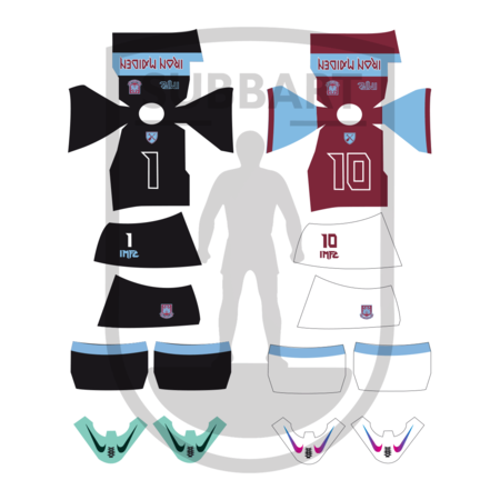 DECALS WEST HAM IRON MAIDEN