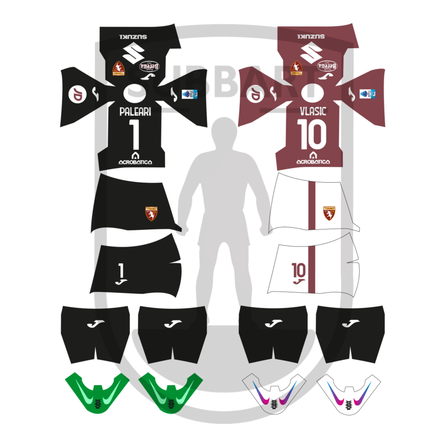 DECALS TORINO 2024-25