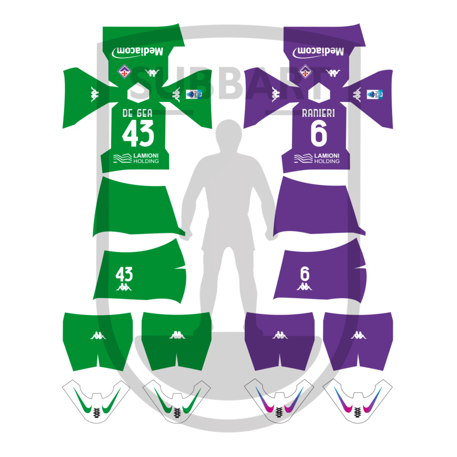 DECALS FIORENTINA 2024-25