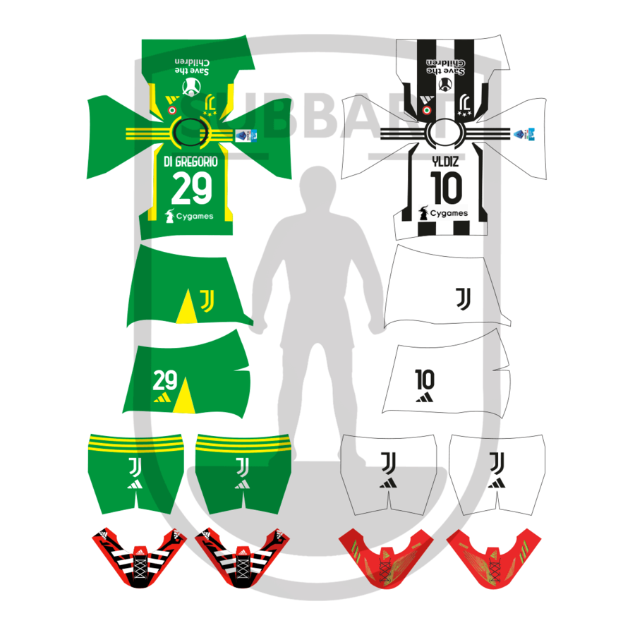DECALS JUVENTUS 2024-25