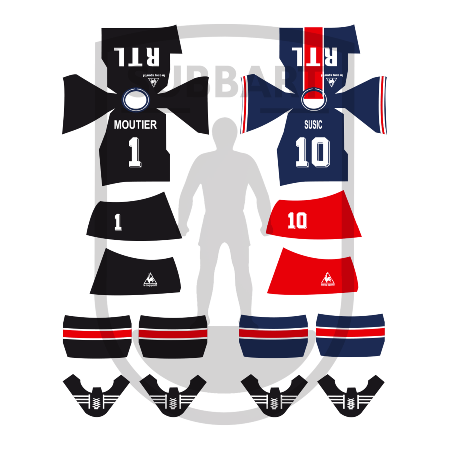 DECALS PARIS SAINT GERMAIN 1985