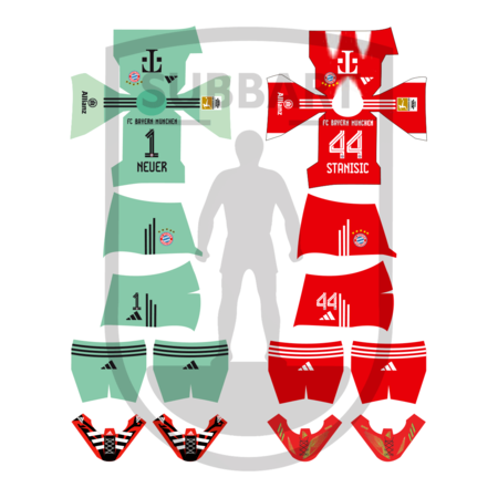 DECALS BAYERN MONACO 2025-26