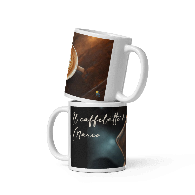 Tazza Caffè Latte con nome personalizzabile
