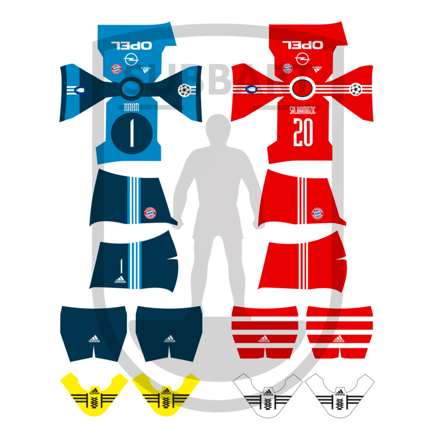 DECALS BAYERN MONACO 2000/01