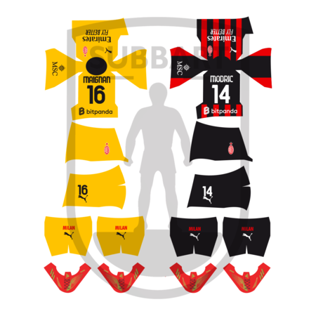 DECALS MILAN 2025/26