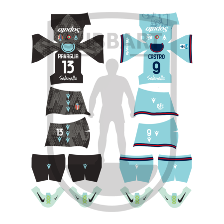 DECALS BOLOGNA 2025/26 3 MAGLIA