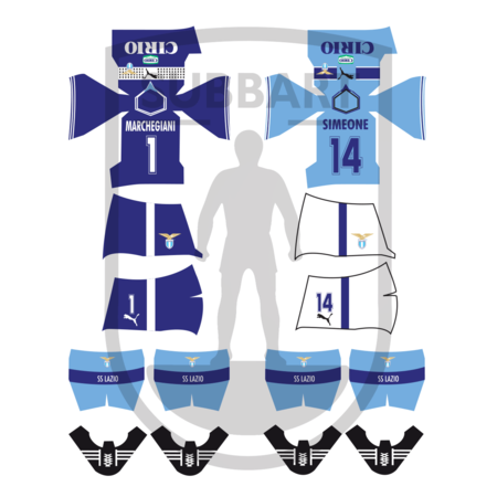 DECALS LAZIO 1999-2000
