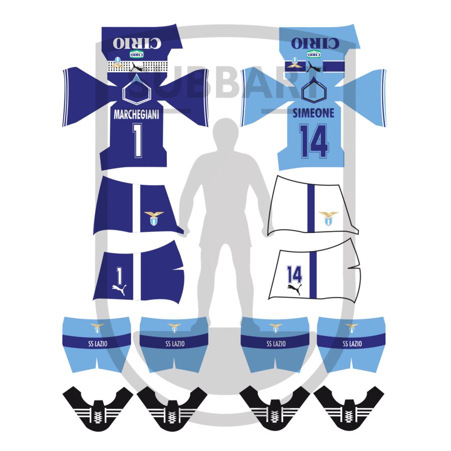 DECALS LAZIO 1999-2000