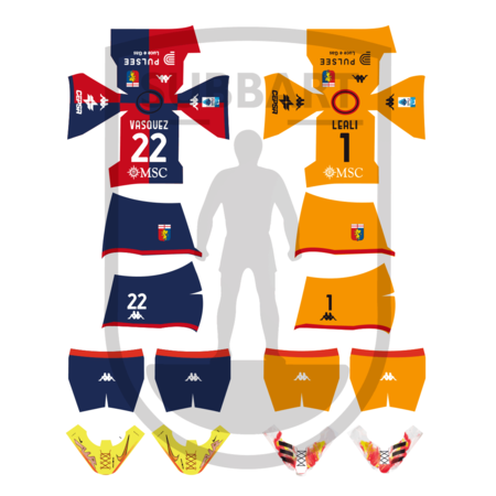 DECALS GENOA 2024/25