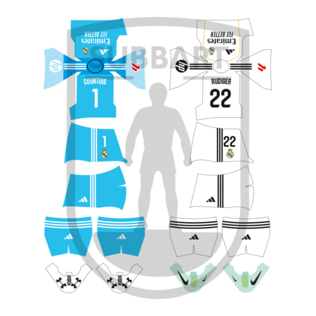 DECALS REAL MADRID 2025/26