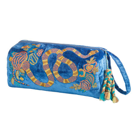 L'Oca Nera - Vanity Bag Blu – Collezione Dettagli 2026