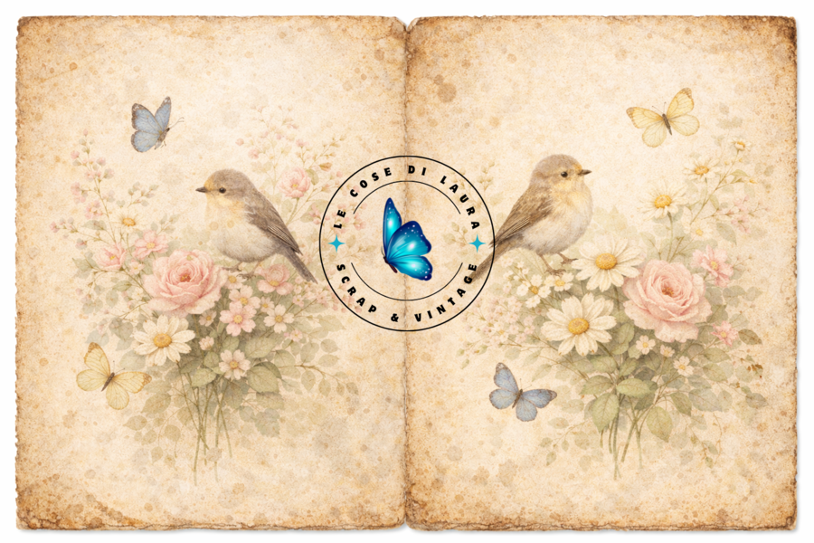 Kit digitale per Junk Journal "Botanical Dreams"