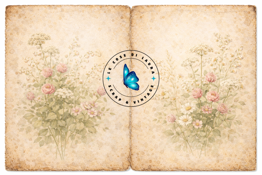 Kit digitale per Junk Journal "Botanical Dreams"
