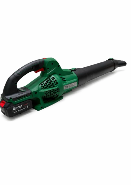 Soffiatore a Batteria Senza Fili 68V + Caricatore con 2 Batterie 5000mAh 