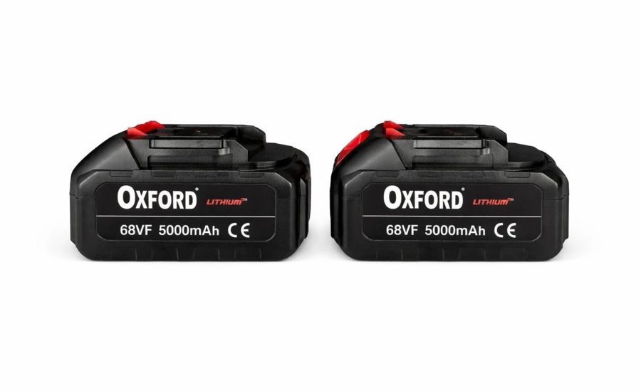 Soffiatore a Batteria Senza Fili 68V + Caricatore con 2 Batterie 5000mAh 