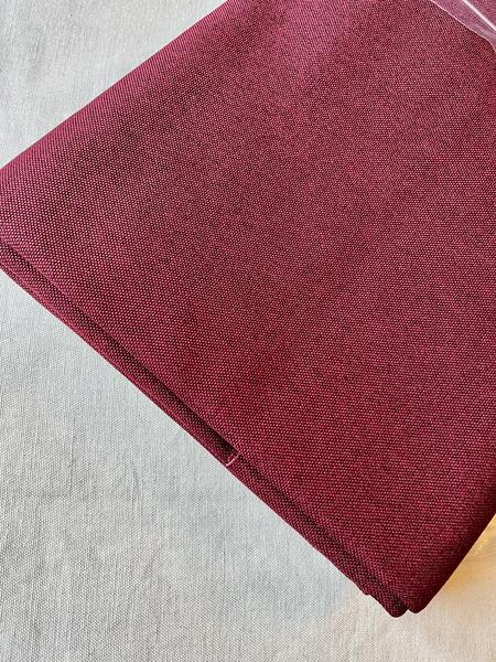 Tessuto I nastri di Mirta "Canvamos" Bordeaux