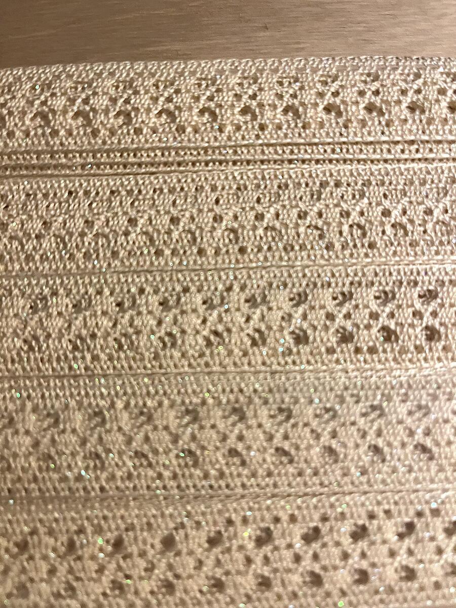 Pizzo I Nastri di Mirta Il Tramezzino h 2 cm iridescente