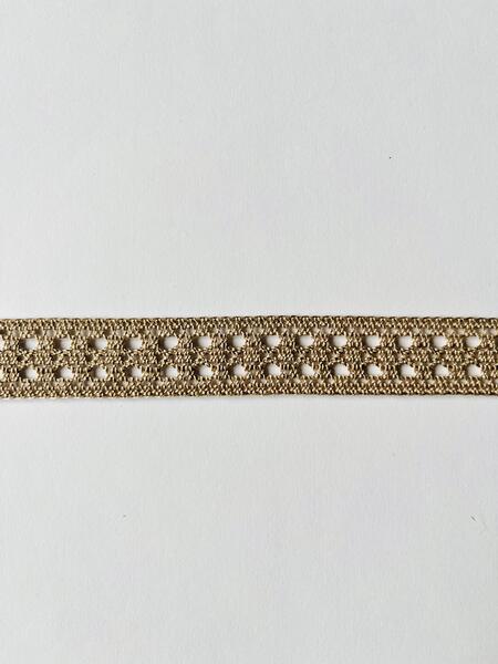 Pizzo I Nastri di Mirta Il Tramezzino  h 2 cm écru