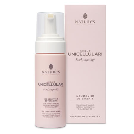 NATURE'S Acque Unicellulari Mousse Viso Detergente  ForLongevity