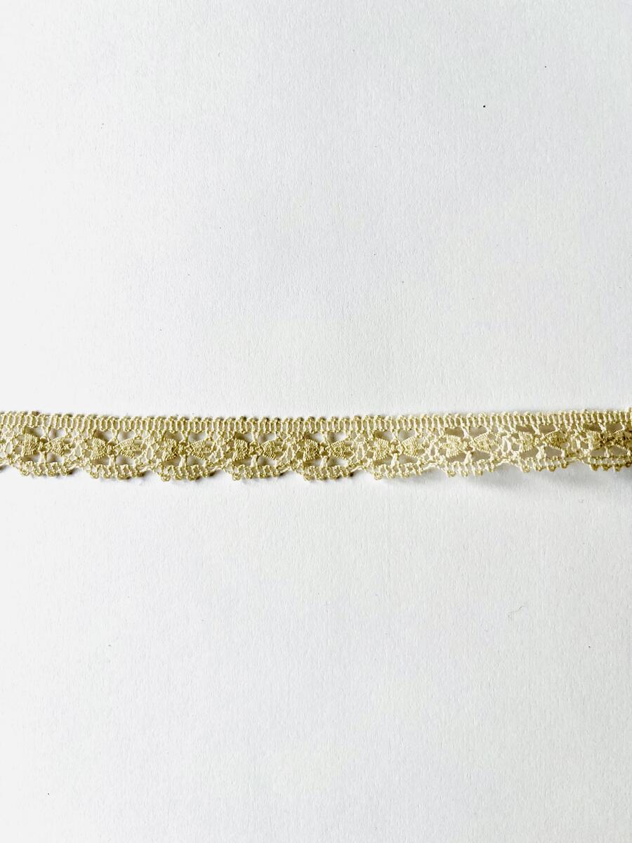 Pizzo I Nastri di Mirta Pizzino  écru mini fiocchetti  cod 714