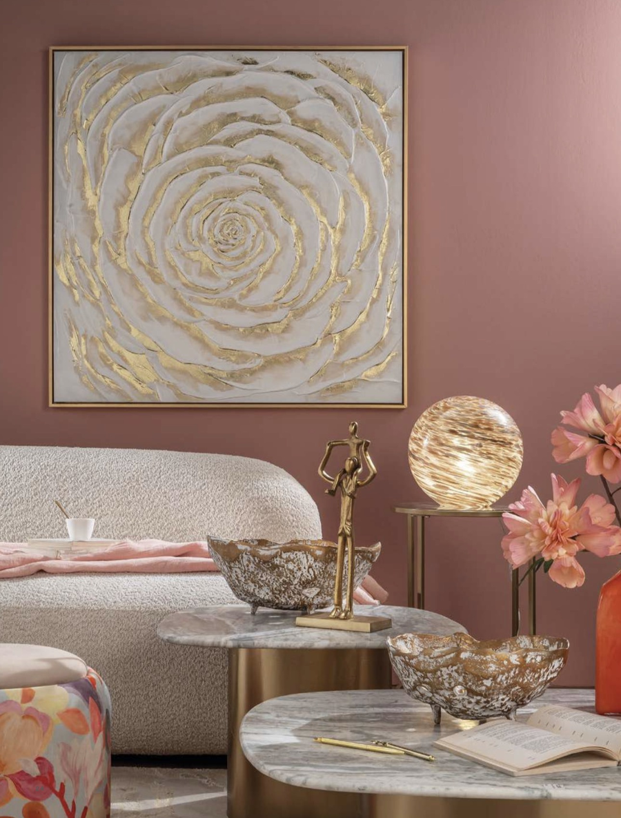 L’Oca Nera – Set 2 Centrotavola in alluminio Collezione Fashion