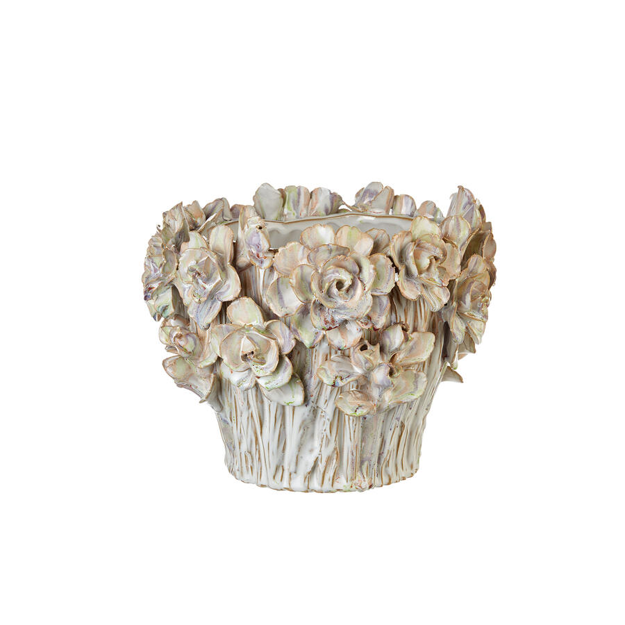 L’Oca Nera – Vaso piccolo in Gres Modern Country Ø24x19h