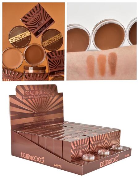 KEVIN & COCO BEAUTIFUL SKIN CREAM BRONZER 
