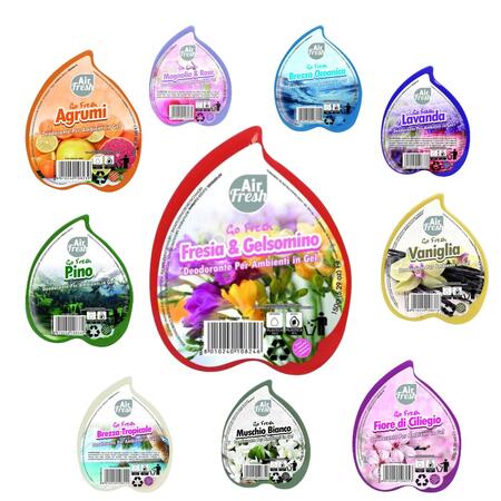 AIR FRESH GO FRESH GEL 150 GR (Confezione da 24 pezzi) 