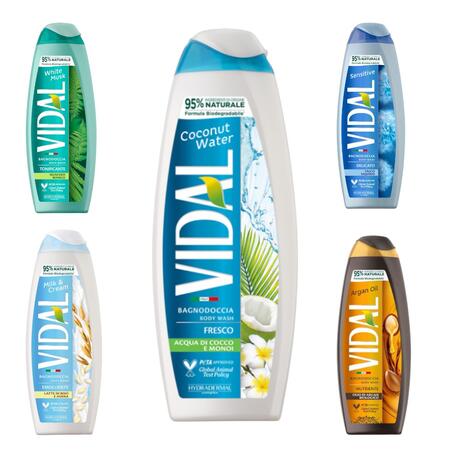 VIDAL BAGNOSCHIUMA 500 ML (Confezione da 48 pezzi) 
