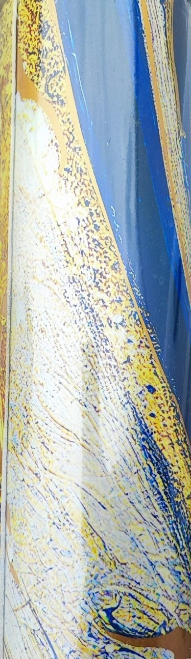 PANNELLO ADESIVO EFFETTO MARMO CON ORO BLU NERO PVC DECORAZIONE 120 X 300cm