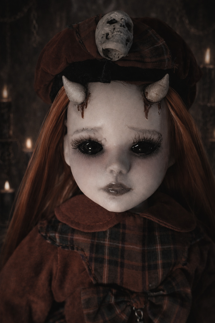 Aisha Bambola Demone fatta a mano
