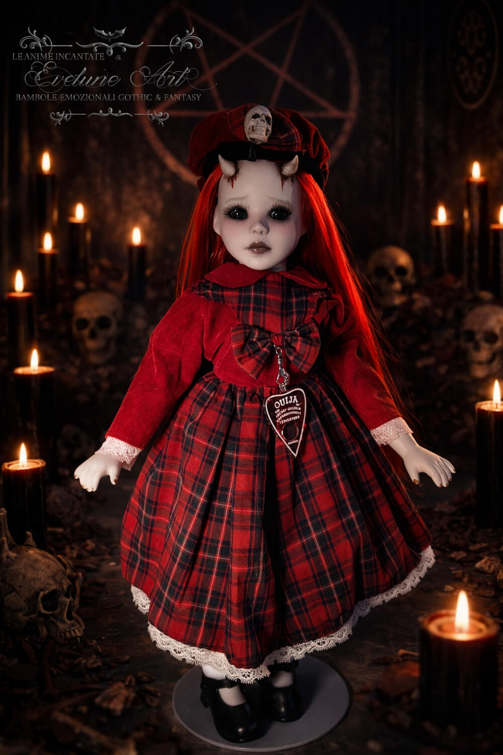 Aisha Bambola Demone fatta a mano