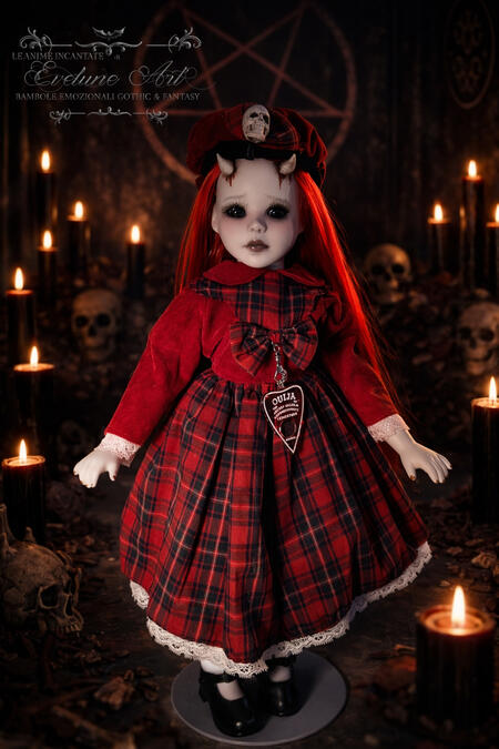 Aisha Bambola Demone fatta a mano