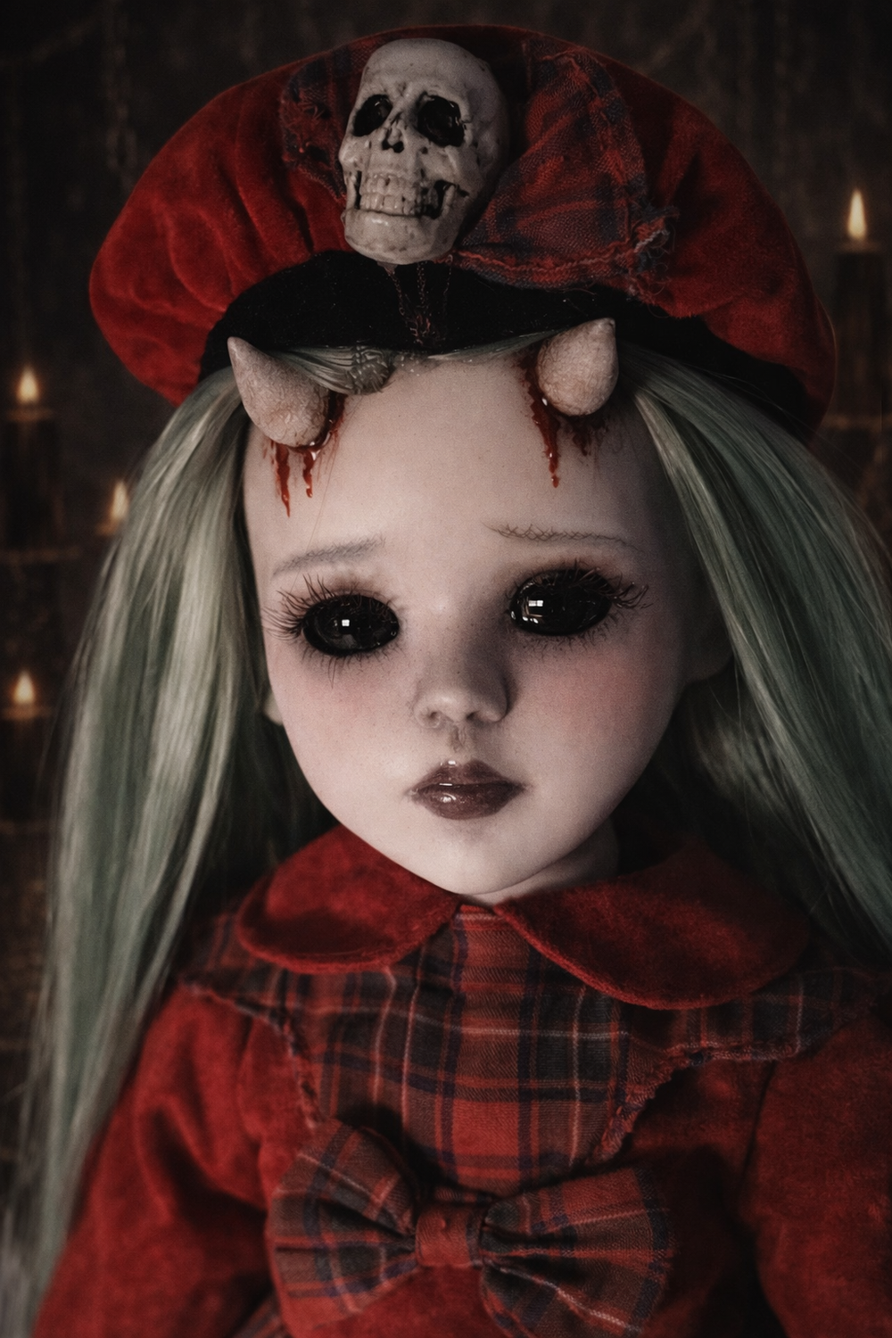 Shaim Bambola Demone fatta a mano